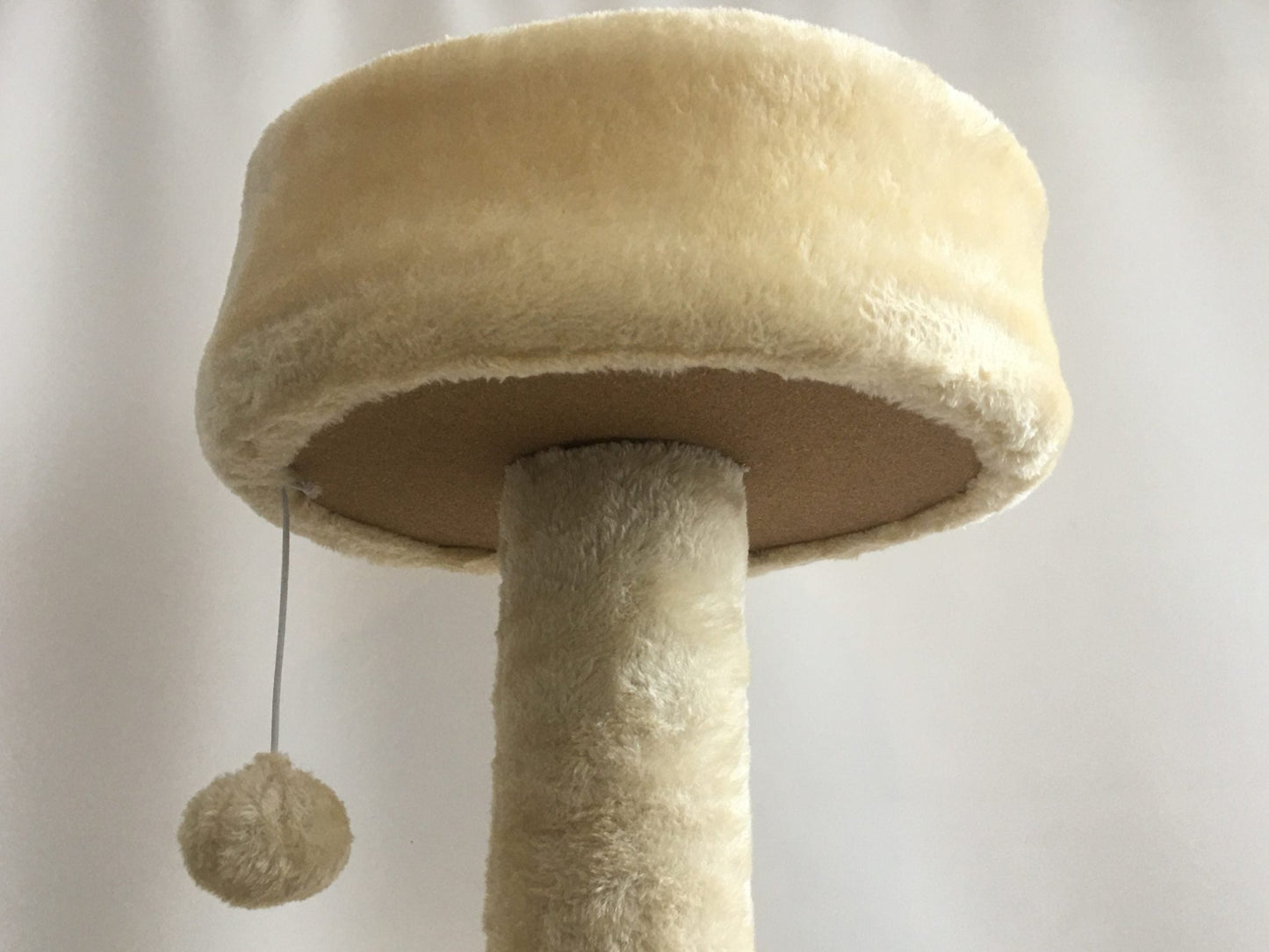 45-inch cream cat tree with scratching posts and condos

Multi-level cat tower with sisal rope posts

Cat furniture with platforms and hideouts