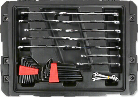 450-piece mechanics tool set with black heavy-duty case
Mechanics socket set tools organized in carry box
Automotive tool kit with labeled compartments
Full mechanics toolkit for car and garage repair
Top-down view of 450-piece tool collection in case