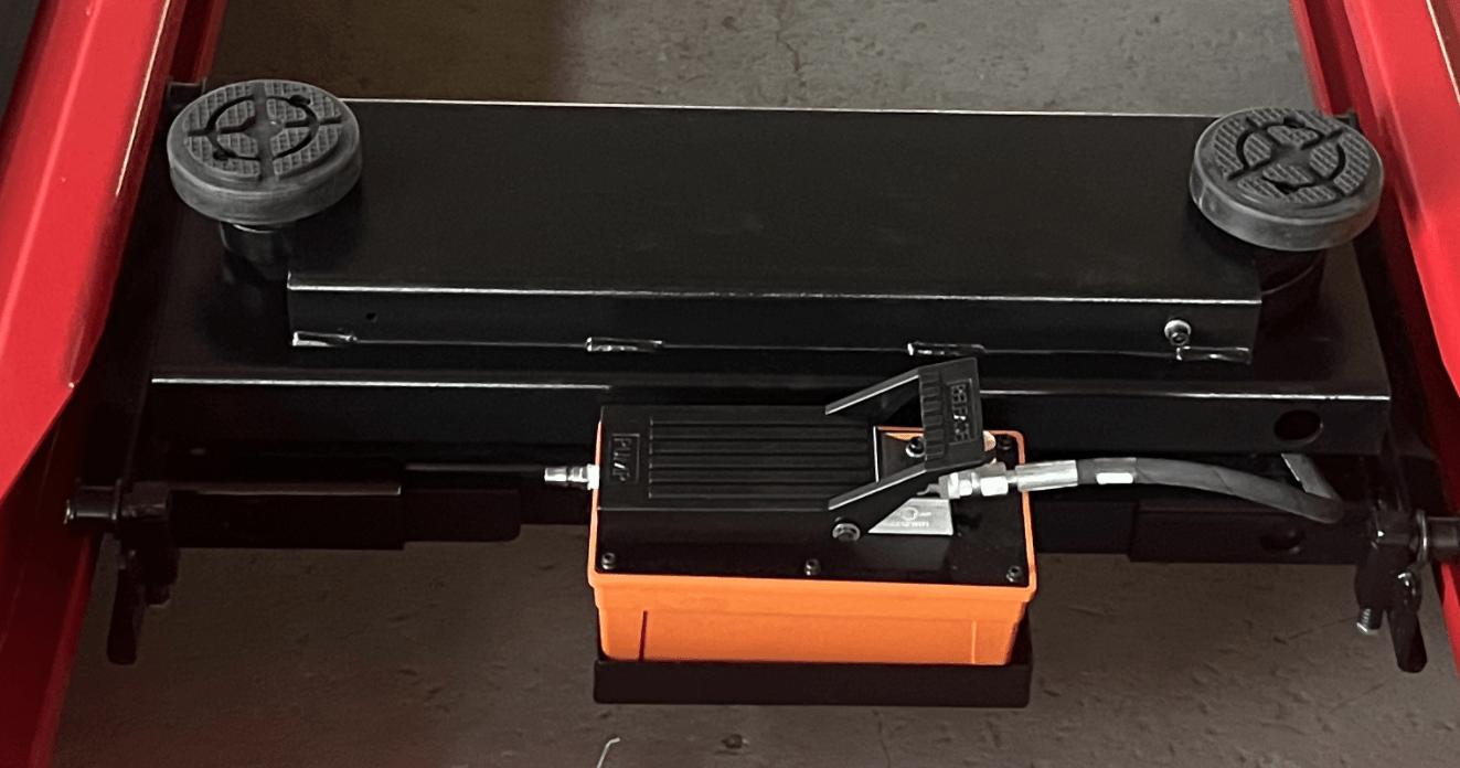 4500 LB Pneumatic Rolling Bridge Jack for Car Lift – Model 172024