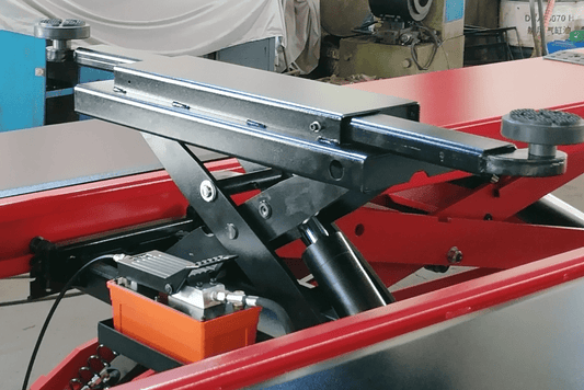 4500 LB Pneumatic Rolling Bridge Jack for Car Lift – Model 172024