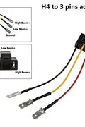 Wiring guide for plug-and-play 3-prong LED headlight connection setup