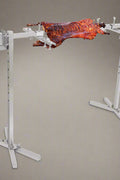 46-inch electric BBQ rotisserie kit with spit rod and motor
Stainless steel rotisserie spit for outdoor grilling
Heavy-duty BBQ rotisserie cooking whole pig
Electric motorized spit kit for roasting lamb and chicken
Complete BBQ rotisserie set with adjustable height and brackets