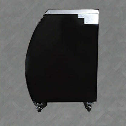 • “Curved glass deli display cooler with LED lighting”
• “47 inch NSF certified deli fridge with shelves”
• “Electronic control system for commercial deli cooler”
• “Interior view of PVC-coated shelves in deli cooler”
• “Double pane curved glass commercial fridge”
• “Adjustable caster wheels on deli display case”