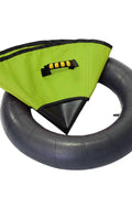New 47" Heavy - Duty River Tube – Inflatable Water Float with Canvas Cover & Mesh Bottom | Model 2505712 - with | Sold by Uncle Wiener's Wholesale