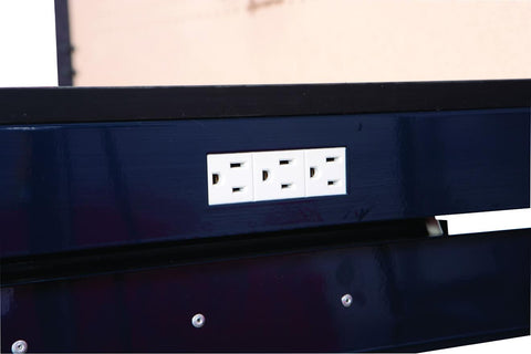 New 47 - Inch Workbench Light with Built - In Power Outlets – Heavy Duty Workshop Lighting WT006C - with | Sold by Uncle Wiener's Wholesale