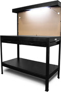 New 47 - Inch Workbench Light with Built - In Power Outlets – Heavy Duty Workshop Lighting WT006C - with | Sold by Uncle Wiener's Wholesale