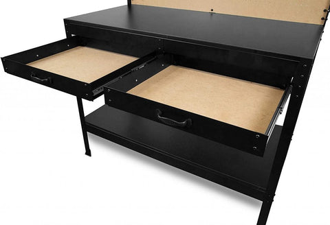 New 47 - Inch Workbench Light with Built - In Power Outlets – Heavy Duty Workshop Lighting WT006C - with | Sold by Uncle Wiener's Wholesale