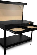 New 47 - Inch Workbench Light with Built - In Power Outlets – Heavy Duty Workshop Lighting WT006C - with | Sold by Uncle Wiener's Wholesale