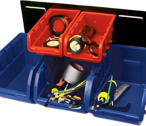New 47 Pcs Storage Rack Bolt Bin Organizer with Steel Frame | S1191 - with | Sold by Uncle Wiener's Wholesale