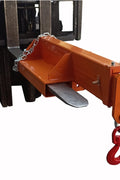 Heavy-Duty 4.75 Ton Forklift Crane Jib Boom with Telescopic Arm and Safety Hook