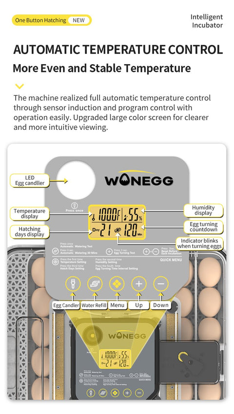 Breakdown of smart temperature control function and sensor layout