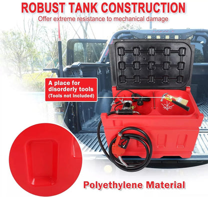 New 48 Gallon Fuel Transfer Tank with Pump ��� Gas & Diesel ��� Heavy Duty YHM180G - Fuel Pump with | Sold by Uncle Wiener