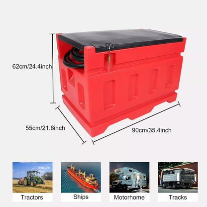 New 48 Gallon Fuel Transfer Tank with Pump ��� Gas & Diesel ��� Heavy Duty YHM180G - Fuel Pump with | Sold by Uncle Wiener