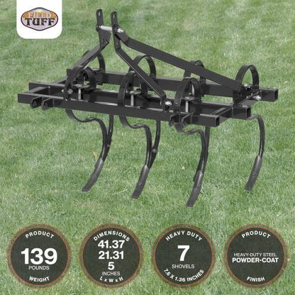 NEW 48 IN 3 POINT CULTIVATOR - SKID STEER ATTACHMENT with | Sold by Uncle Wiener's Wholesale