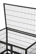 New 48 Inch Heavy Duty Portable Dog Cage with Wheels & Removable Tray DK48 - with | Sold by Uncle Wiener's Wholesale