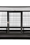 New 48 Inch Heavy Duty Portable Dog Cage with Wheels & Removable Tray DK48 - with | Sold by Uncle Wiener's Wholesale