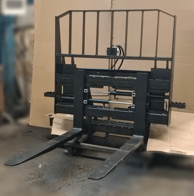 New 48 - Inch Hydraulic Pallet Forks for Skid Steer – Heavy - Duty Attachment 112620 - with | Sold by Uncle Wiener's Wholesale