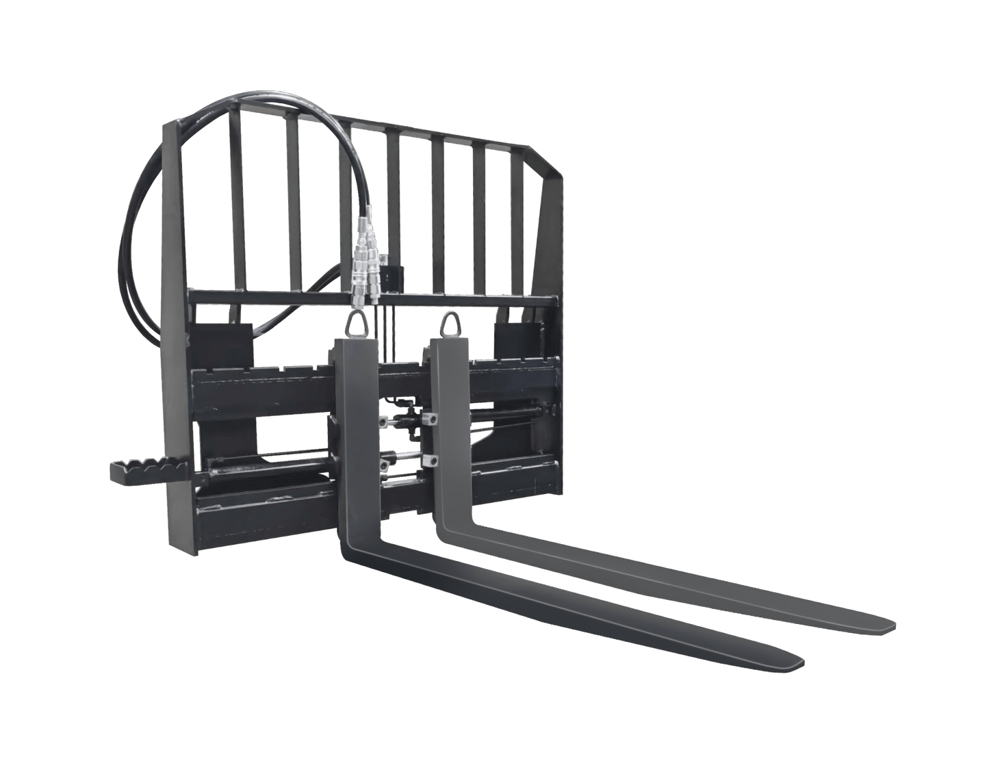 New 48 - Inch Hydraulic Pallet Forks for Skid Steer – Heavy - Duty Attachment 112620 - with | Sold by Uncle Wiener's Wholesale