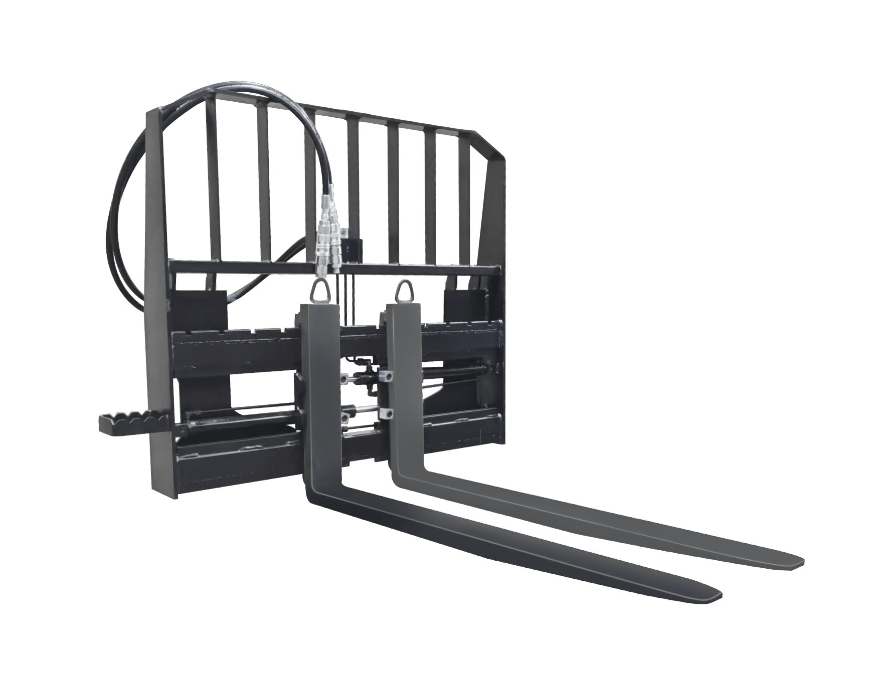 New 48 - Inch Hydraulic Pallet Forks for Skid Steer – Heavy - Duty Attachment 112620 - with | Sold by Uncle Wiener's Wholesale