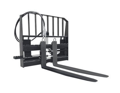 New 48 - Inch Hydraulic Pallet Forks for Skid Steer – Heavy - Duty Attachment 112620 - with | Sold by Uncle Wiener's Wholesale