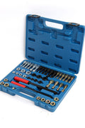 New 48 - Pc Master SAE & Metric Thread Repair & Restorer Kit – High - Tempered Steel Taps, Dies & Files - with | Sold by Uncle Wiener's Wholesale