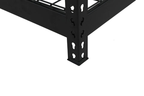 NEW 48 X 78 X 24″ 5 SHELF TIER WELDED GARAGE STORAGE RACK - with RED | Sold by Uncle Wiener's Wholesale