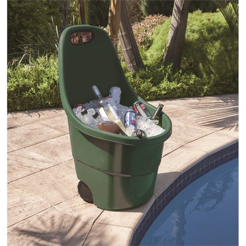 New 48L Garden Cart with Wheels – Heavy - Duty Yard Trolley for Easy Gardening TC001 - with | Sold by Uncle Wiener's Wholesale