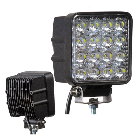 New 48W LED Offroad Work Light Bar – 12V/24V Waterproof Spot Light for ATV, Truck, SUV, Tractor | SKU: LED48WL - with | Sold by Uncle Wiener's Wholesale