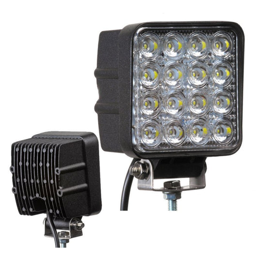 New 48W LED Offroad Work Light Bar – 12V/24V Waterproof Spot Light for ATV, Truck, SUV, Tractor | SKU: LED48WL - with | Sold by Uncle Wiener's Wholesale