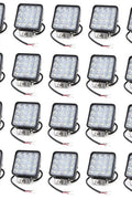 New 48W LED Offroad Work Light Bar – 12V/24V Waterproof Spot Light for ATV, Truck, SUV, Tractor | SKU: LED48WL - with | Sold by Uncle Wiener's Wholesale