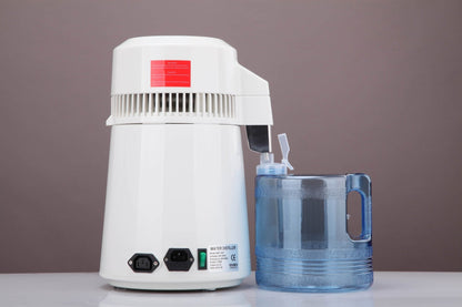 New 4L Countertop Water Distiller – 750W Stainless Steel Purifier for Home & Office Use S0615 - with | Sold by Uncle Wiener's Wholesale