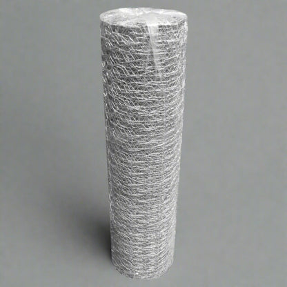 "5 FT x 100 FT Chicken Poultry Wire Fence Roll 320635"

"20 Gauge Hexagonal Wire Mesh for Poultry and Gardens"

"Durable Galvanized Chicken Wire Fence for Outdoor Use"