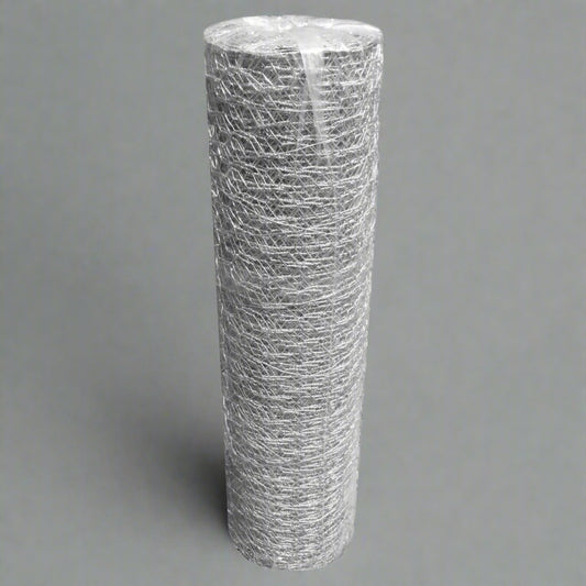 "5 FT x 100 FT Chicken Poultry Wire Fence Roll 320635"

"20 Gauge Hexagonal Wire Mesh for Poultry and Gardens"

"Durable Galvanized Chicken Wire Fence for Outdoor Use"