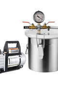 NEW 5 Gal Vacuum Chamber with 5 CFM Pump ZKI28 – Heavy - Duty Degassing Kit for Resin, Silicone & More - with | Sold by Uncle Wiener's Wholesale