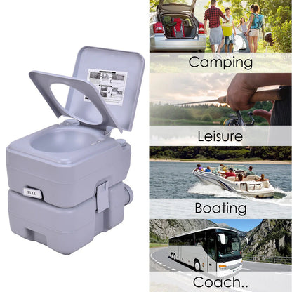 NEW 5 GALLON 20L PORTABLE TO“5-gallon portable camping toilet with detachable tank”

“Gray and purple travel toilet for indoor and outdoor use”

“Compact portable toilet setup with flush handle and waste container”

“20L outdoor toilet with carry handle for RV and camping”

“Leak-proof portable toilet with sealing valve for odor control”ILET TRAVEL TOILET OUTDOOR INDOOR - with | Sold by Uncle Wiener's Wholesale
