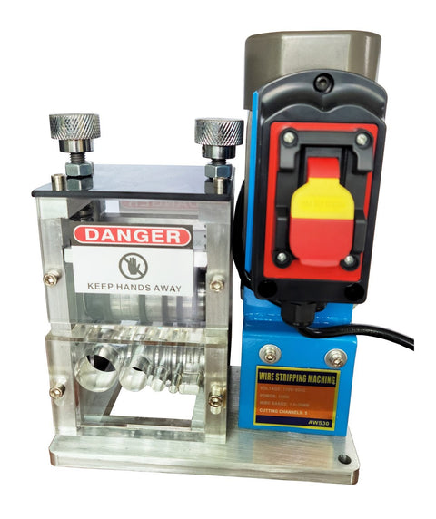 New 5 - Hole Manual Wire Stripping Machine – Portable Copper Wire Stripper Tool for Scrap Cable Recycling AWS30 - with | Sold by Uncle Wiener's Wholesale