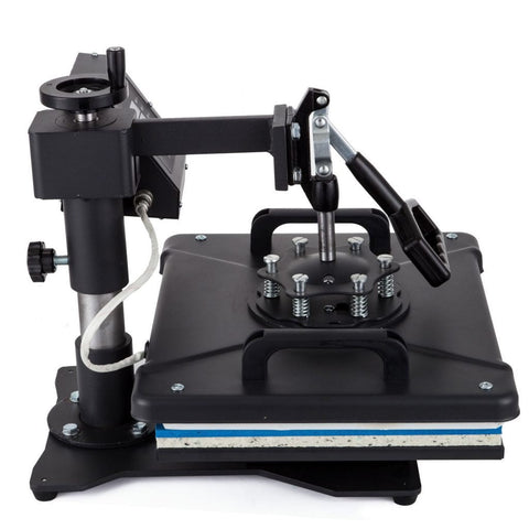 New 5 - in - 1 Heat Press Machine – Swing Away Sublimation Press for T-Shirts, Hats, Mugs & Plates HP5IN1H - with | Sold by Uncle Wiener's Wholesale