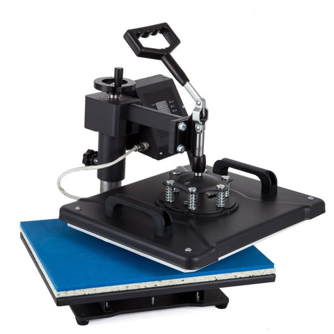 New 5 - in - 1 Heat Press Machine – Swing Away Sublimation Press for T-Shirts, Hats, Mugs & Plates HP5IN1H - with | Sold by Uncle Wiener's Wholesale