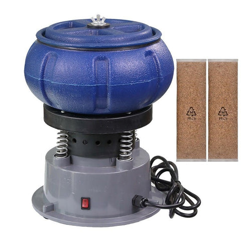New 5 LBS Vibratory Tumbler Polisher S1243 - with | Sold by Uncle Wiener's Wholesale