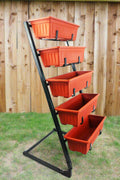 5 Tier Vertical Garden Planter Box with Food-Grade Bins – Space Saving Patio Planter
