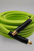 50 ft hybrid air compressor hose – 3/8 inch – green rubber PVC construction – 300 PSI