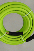 50 ft hybrid air compressor hose – 3/8 inch – green rubber PVC construction – 300 PSI