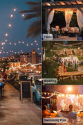 New 50 PCS G40 LED Outdoor Patio String Lights ��� Weatherproof Garden & Party Lighting 919348 - with | Sold by Uncle Wiener's Who