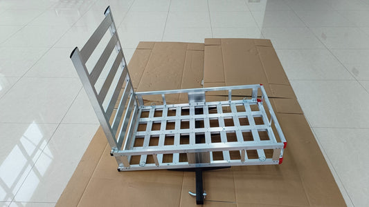 New 500 lb Aluminum Mobility Scooter & Wheelchair Carrier – Lightweight Hitch - Mounted Ramp Rack for 2” Receiver CC0500AWS - with | Sold by Uncle Wiener's Wholesale