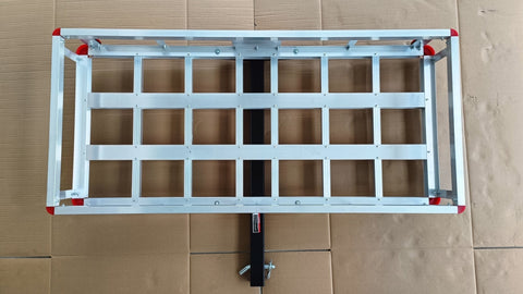 New 500 lb Capacity Aluminum Hitch Cargo Carrier – Lightweight Rust - Resistant Luggage Rack for 2” Receiver Model CC0500A - with | Sold by Uncle Wiener's Wholesale