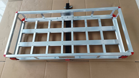New 500 lb Capacity Aluminum Hitch Cargo Carrier – Lightweight Rust - Resistant Luggage Rack for 2” Receiver Model CC0500A - with | Sold by Uncle Wiener's Wholesale