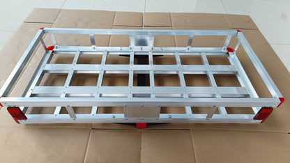 New 500 lb Capacity Aluminum Hitch Cargo Carrier – Lightweight Rust - Resistant Luggage Rack for 2” Receiver Model CC0500A - with | Sold by Uncle Wiener's Wholesale