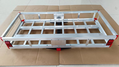 New 500 lb Capacity Aluminum Hitch Cargo Carrier – Lightweight Rust - Resistant Luggage Rack for 2” Receiver Model CC0500A - with | Sold by Uncle Wiener's Wholesale