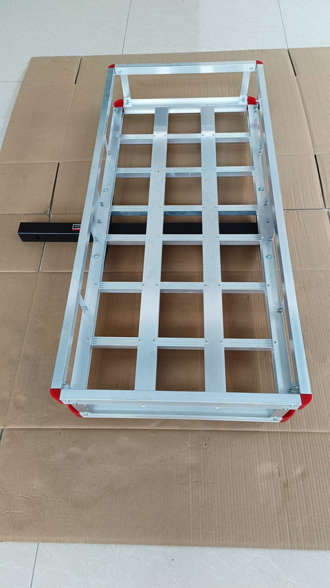 New 500 lb Capacity Aluminum Hitch Cargo Carrier – Lightweight Rust - Resistant Luggage Rack for 2” Receiver Model CC0500A - with | Sold by Uncle Wiener's Wholesale