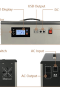 New 500W RV Solar Generator Power Kit – Portable Off - Grid Solar Energy Solution 712603 - with | Sold by Uncle Wiener's Wholesale